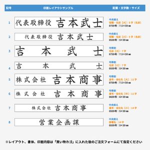 シャチハタ 組み合わせ印 3段